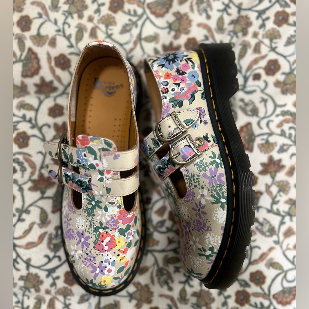 Floral Doc Marten Mary Jane’s